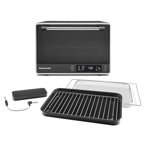 KitchenAid 6-Slice Chrome Convection Toaster Oven at