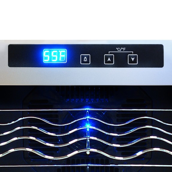 Vinotemp 28Bottle Silver Compressor Unit Williams Sonoma