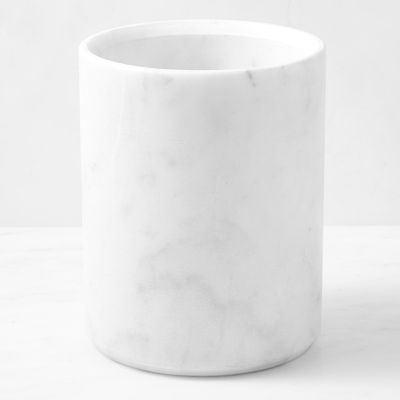 Williams Sonoma Honeycomb Marble Utensil Holder