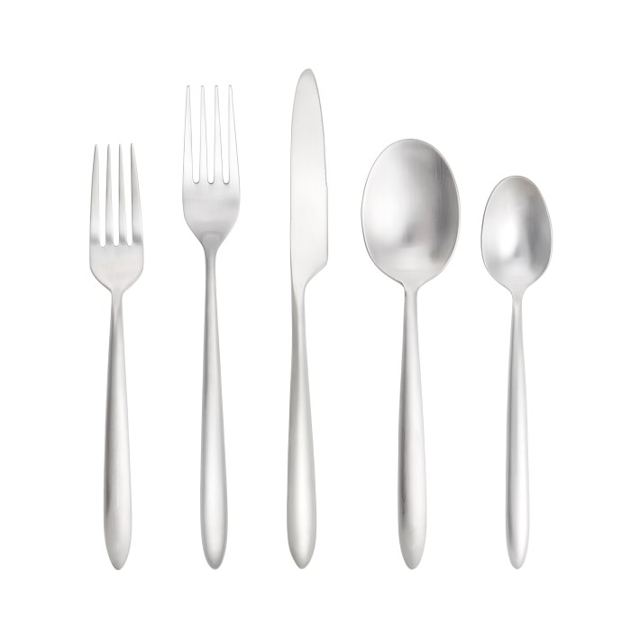 Velo Flatware Set in Brushed Gold | Parachute