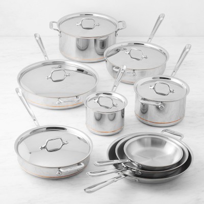 All-clad Copper Core 15-piece Cookware Set 