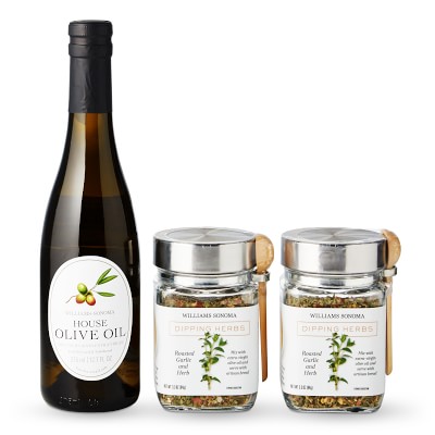 Williams Sonoma Glass Olive Oil