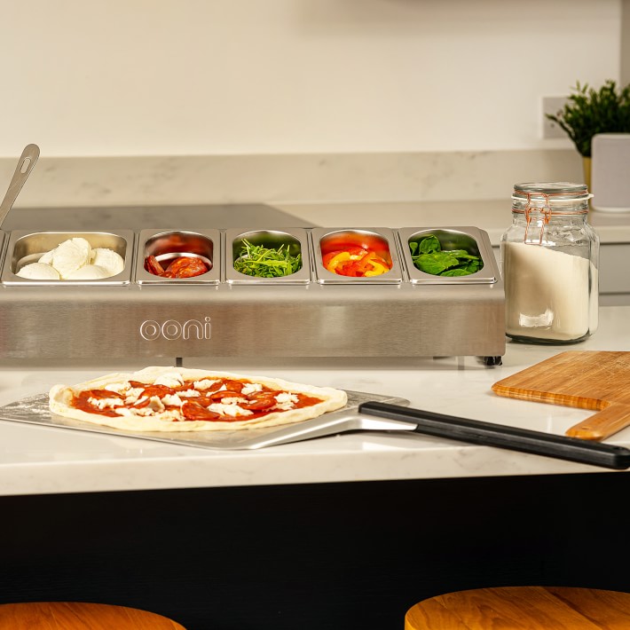 Ooni 12 Perforated Pizza Peel + Ooni Turning Peel + Ooni 12 Bamboo  Serving Pizza Peel - Essesntial Pizza Oven Accessories Bundle