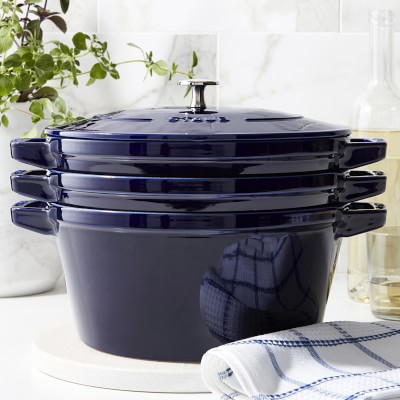 Staub Enameled Cast Iron Stackable Cookware Set | Williams Sonoma