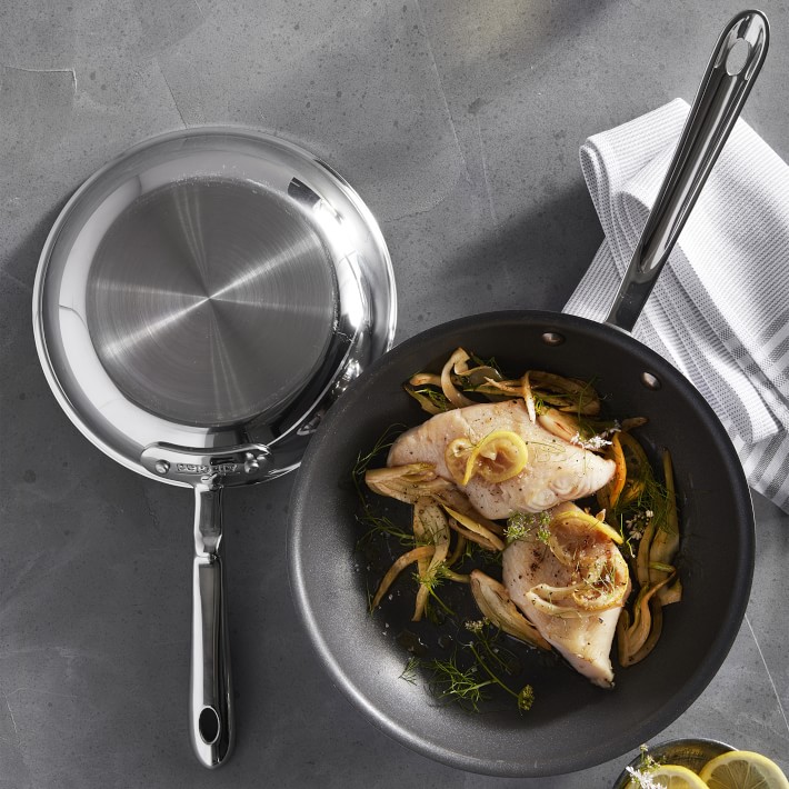 Williams Sonoma All-Clad d5 Stainless-Steel Nonstick 3-Piece Fry