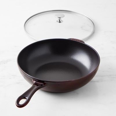 Staub Enameled Cast Iron Saute Pan | Williams Sonoma