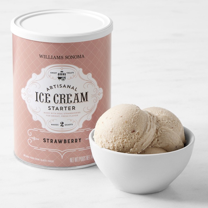 Williams Sonoma Ice Cream Starter - Strawberry, Homemade Ice Cream