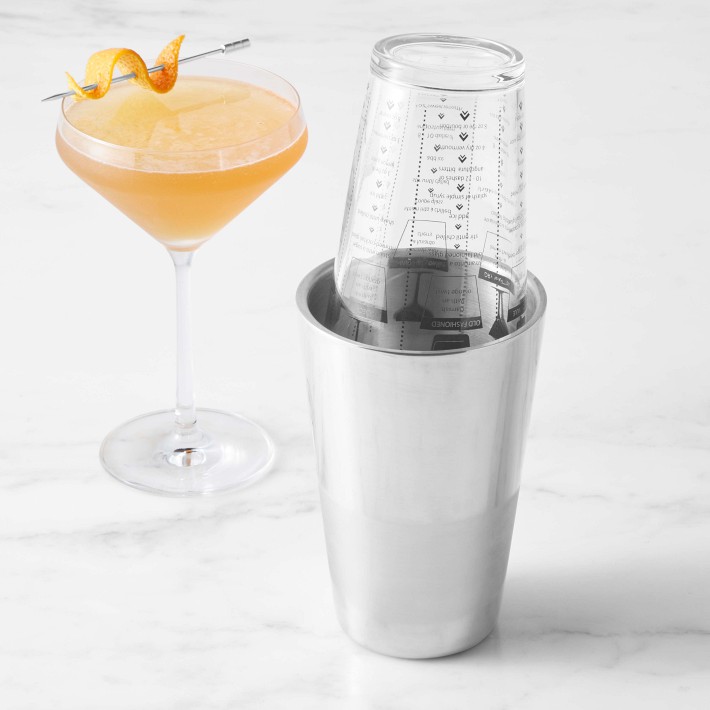 Personalized 24 oz Stainless Steel Cocktail Shakers Sidecar