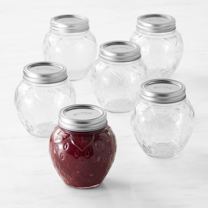 Mason Jars Canning Jars, 6 OZ Pudding Jelly Jars With Regular Lids and  Bands, Spice Jars, 16 PACK,Extra 16 Lids