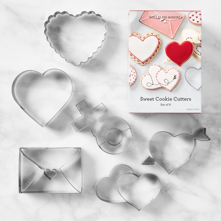 Williams Sonoma Heart Linzer Cookie Cutter, Set of 3