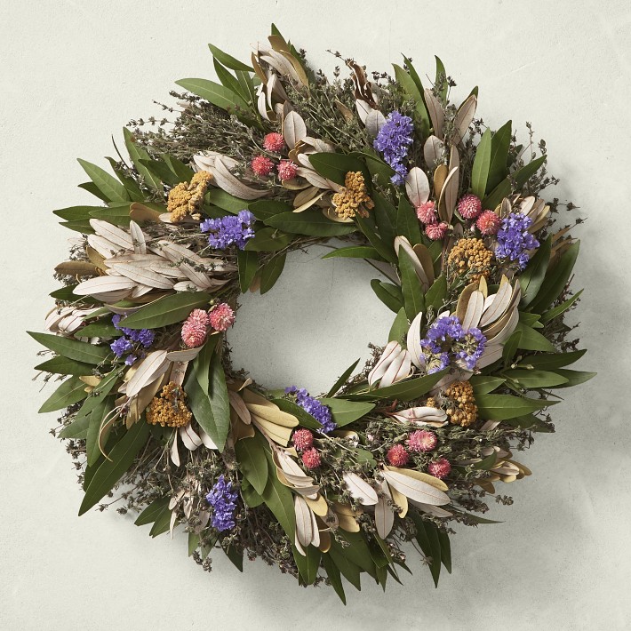 Floral Easter Door Wreath