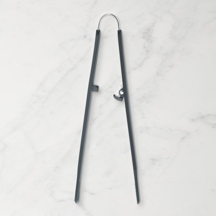 Platinum Silicone Tongs | Taupe