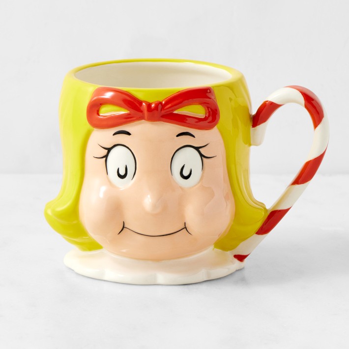 How the Grinch Stole Christmas Figural Face Mug