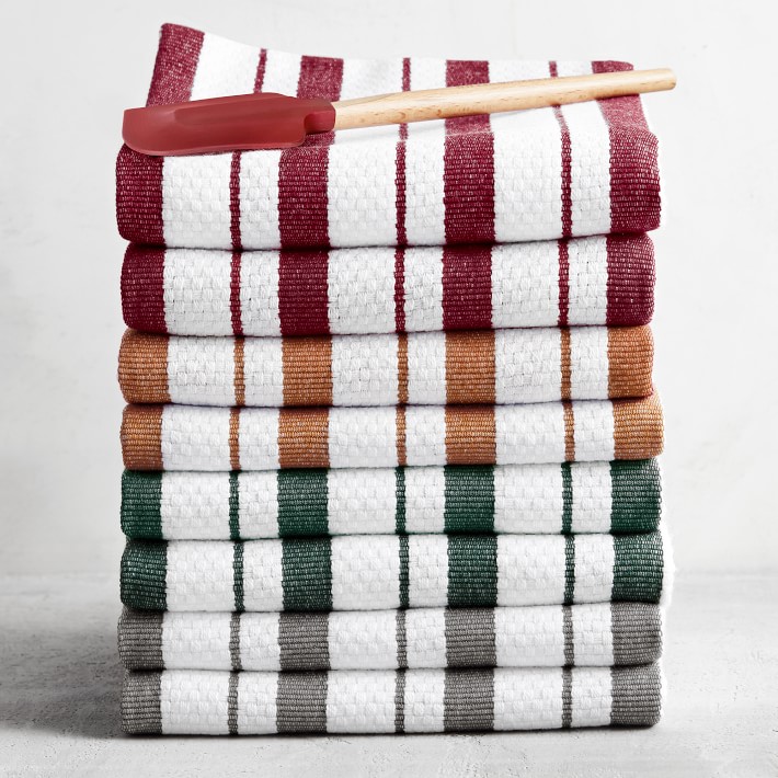 Williams Sonoma Classic Striped Kitchen Towels - Set of 4