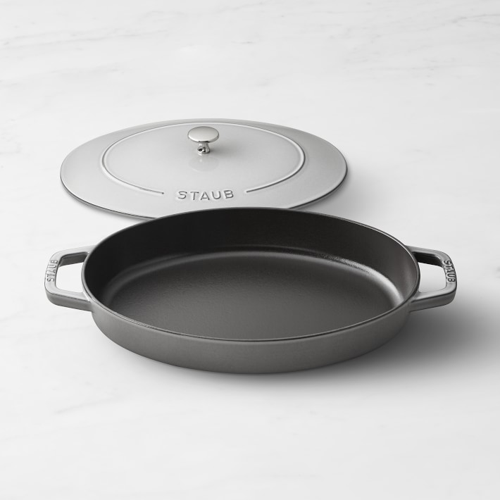Staub Enameled Cast Iron Everything Pan Sale — 55% Off at Williams Sonoma