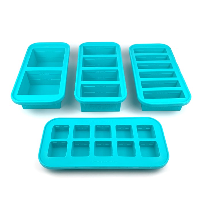 Williams Sonoma Perfect Ice Cube Tray with Lid - Set of 2