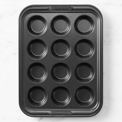 Vintage Cupcake Muffin Pan 12 Large Commercial Baking Williams Sonoma 