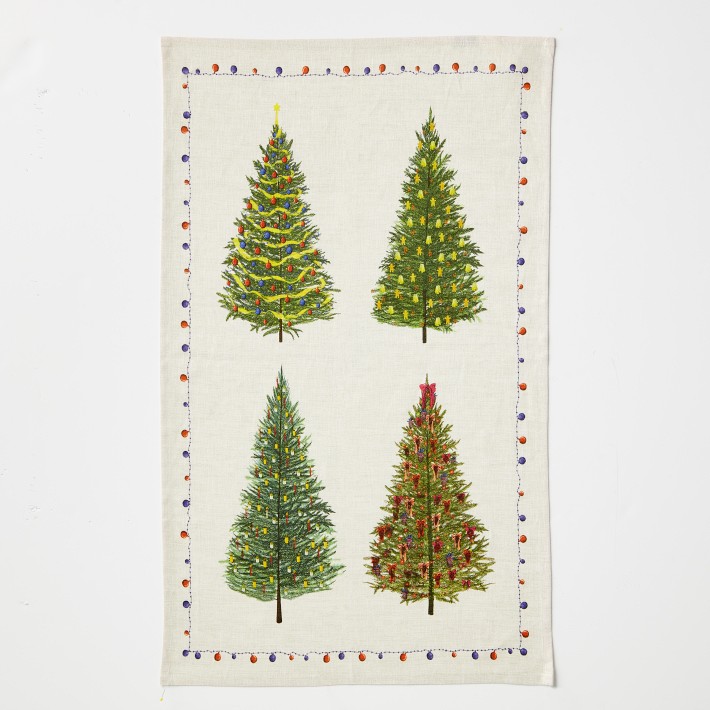 Williams-Sonoma - Holiday 2016 Great Gifts - Peace & Joy Holiday Towels,  Set of 2