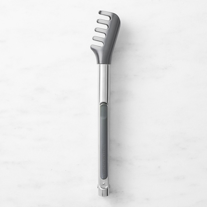 Piazza Stainless-Steel Pasta Tongs