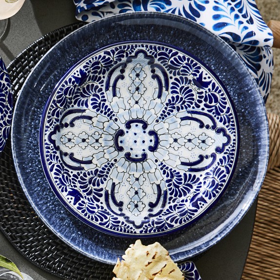 Cyprus Reactive Glaze Dinner Plates | Williams Sonoma