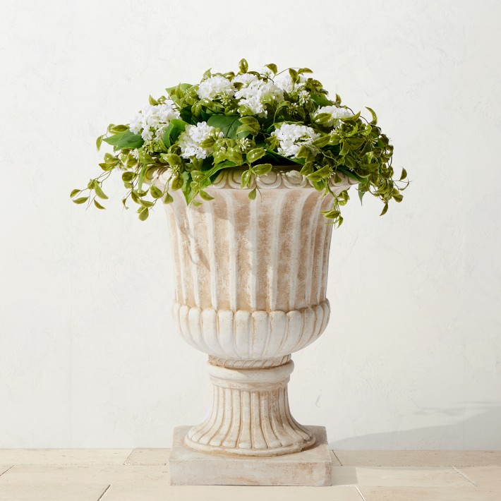 Faux Hydrangea Urn Filler, 24" Williams Sonoma