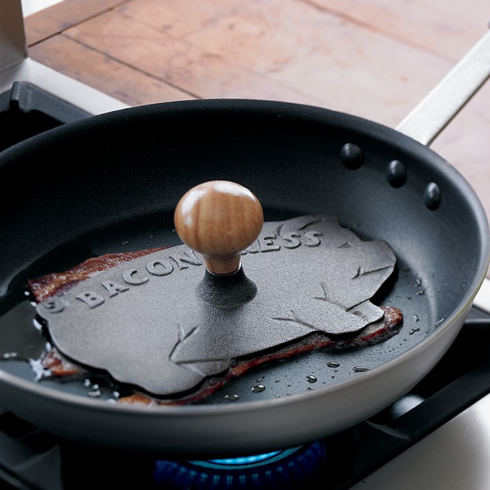 Lodge's $12 Cast-Iron Press Will Bring Your Bacon Game to New Heights