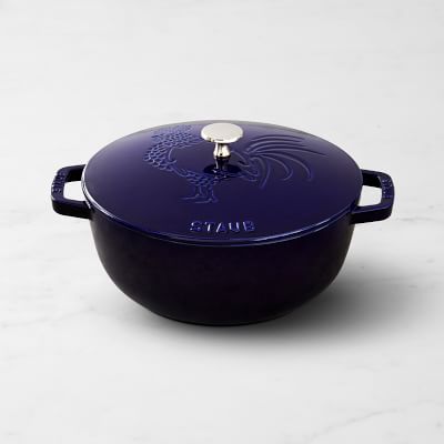 Staub - Cast Iron 3.75-qt Essential French Oven Rooster - Grenadine