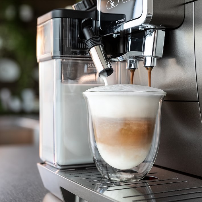 De'Longhi Dinamica Plus Fully Automatic Coffee Maker & Espresso Machine,  Titanium
