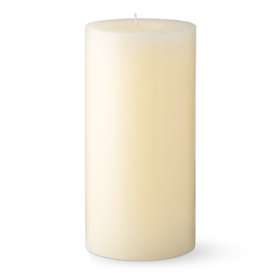 Fleming Ivory Pillar Candle | Williams Sonoma