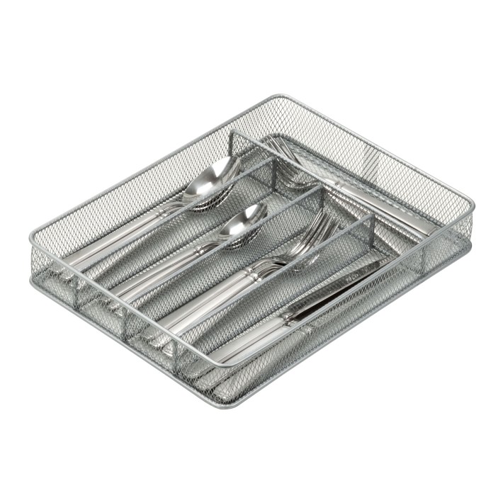 Mesh Silverware Drawer Organizer