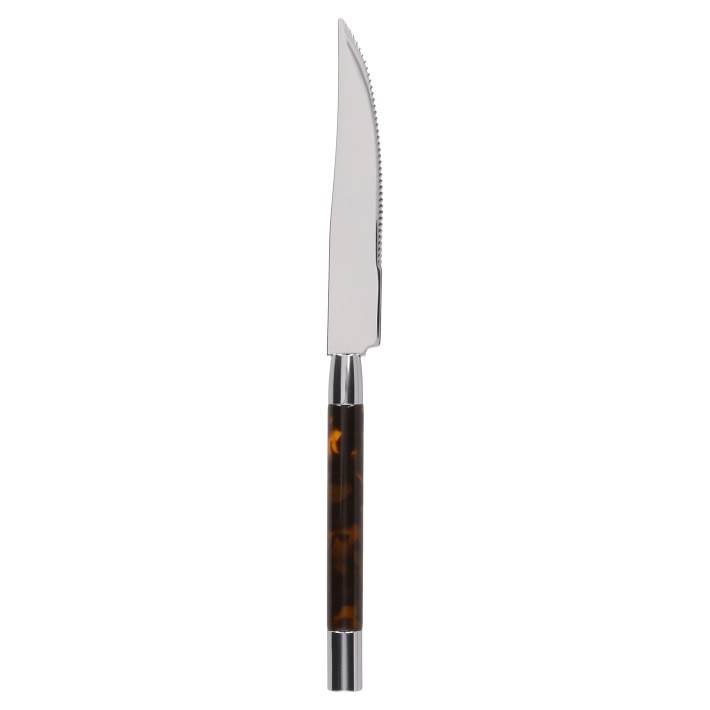 Doric Clear Steak Knife set of 6, Capdeco