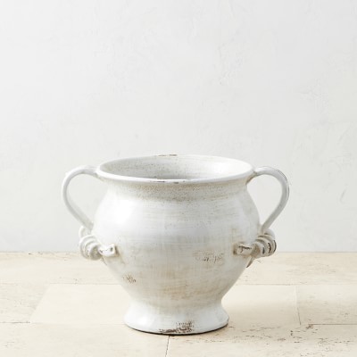 Stoneware Footed Planter