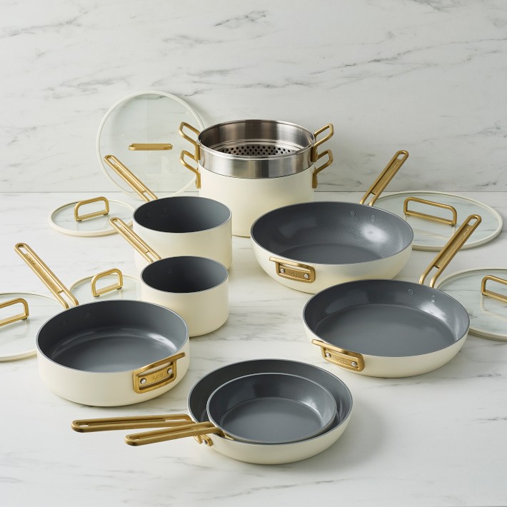 GreenPan™ Stanley Tucci™ Ceramic Nonstick 15-Piece Cookware Set in 2023