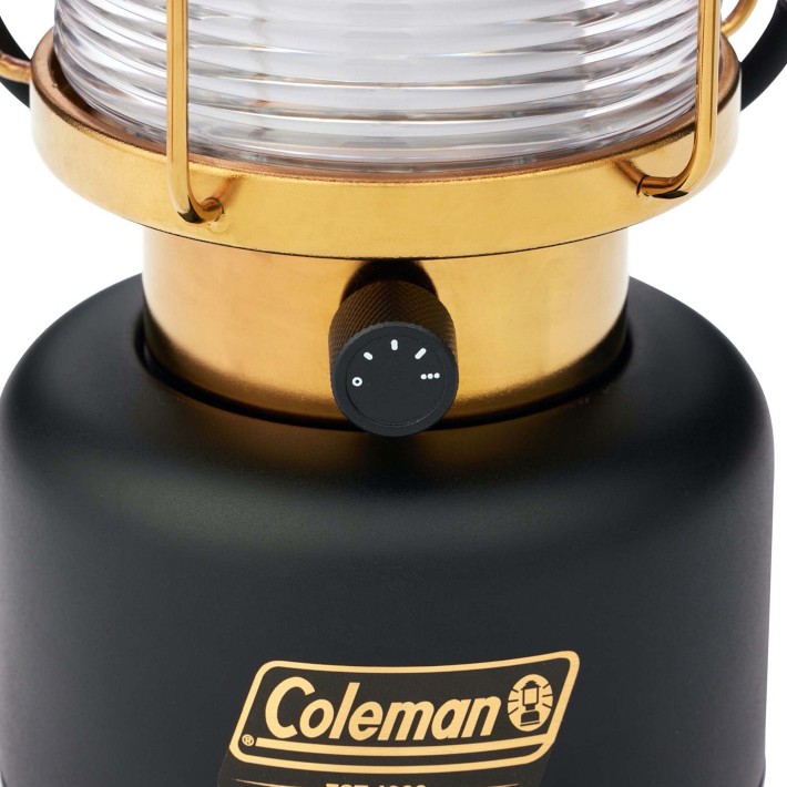 Coleman 1900 Collection 200 Lumens LED Lantern Portable Camp Light - Gold