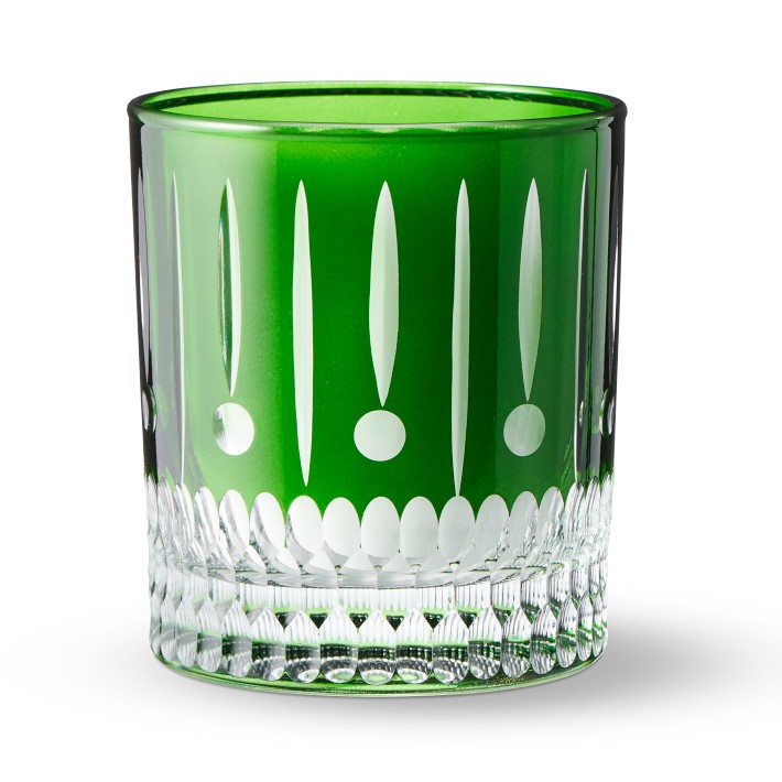 Wilshire Cut Double OldFashioned Glasses Set of 4 Red Williams