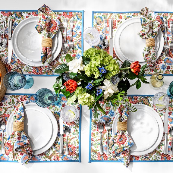 Nashville Floral Placemat Williams Sonoma