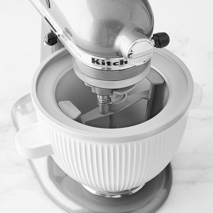 KitchenAid Artisan White Mixer with Hobnail Bowl, Exclusively at Williams  Sonoma #readyforten
