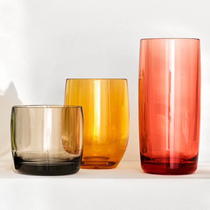 Clear Wine Glasses – 1010 on Orange