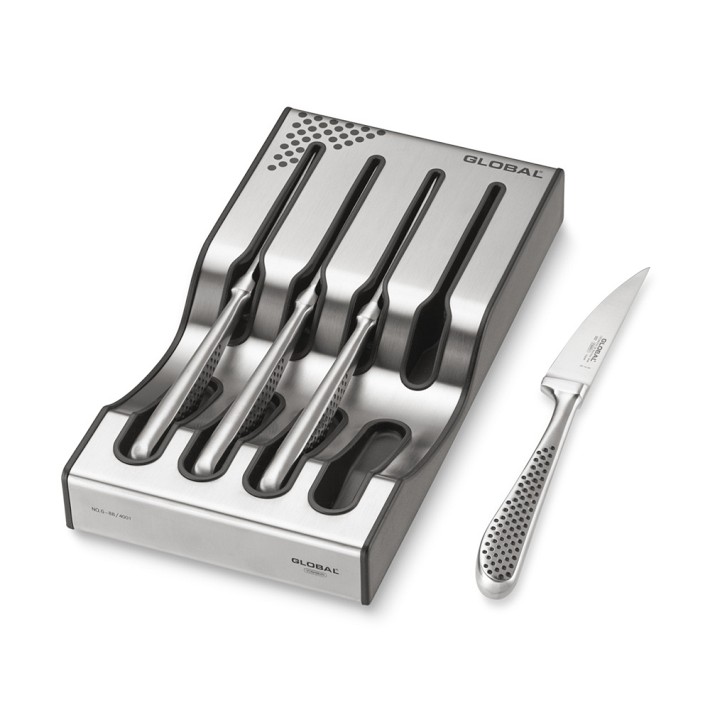Global Classic 4Piece Steak Knife Set Williams Sonoma