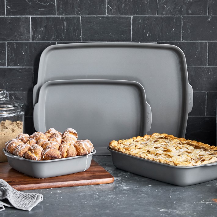 GreenPan Premiere Ceramic Nonstick Ovenware Quarter Sheet Baking Pan - Gray