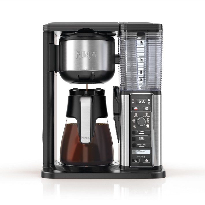 Ninja Hot & Cold Brew 10-Cup Automatic Drip Coffee Maker with Frother &  Reviews