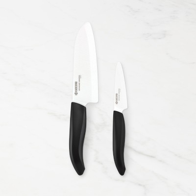 Kyocera White Ceramic 3pc Chef's Knife Set - Best Home Decor