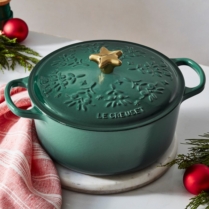 Le Creuset Noel Enameled Cast Iron Round Dutch Oven, 4 1/2-Qt