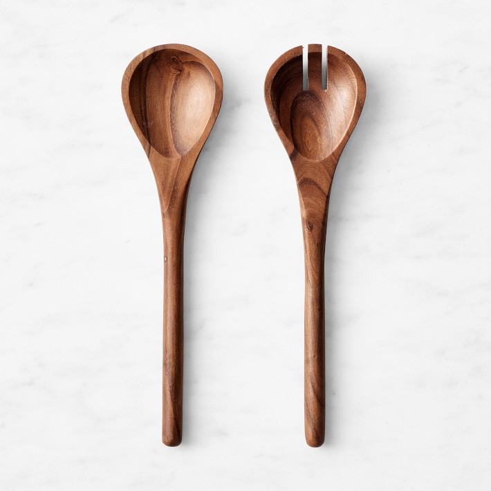 Acacia Salad Servers