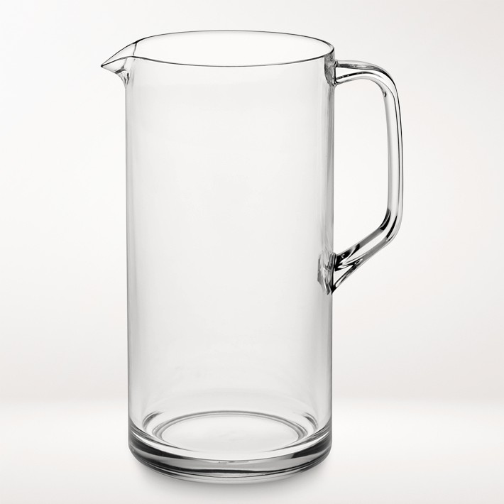 Shop Glass Water Pitcher with Lid - Our Dining Table