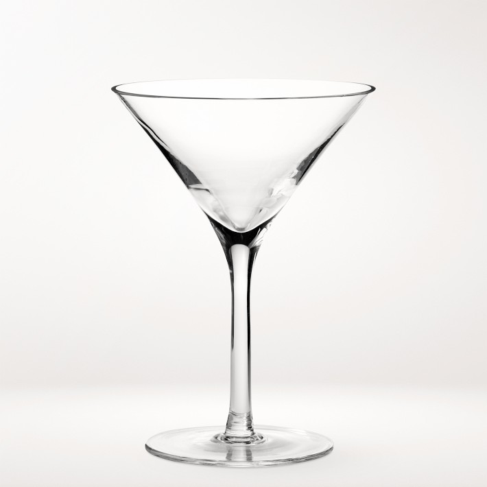 Vintage Elegant Martini Glasses Classic Flared Stemware Martini