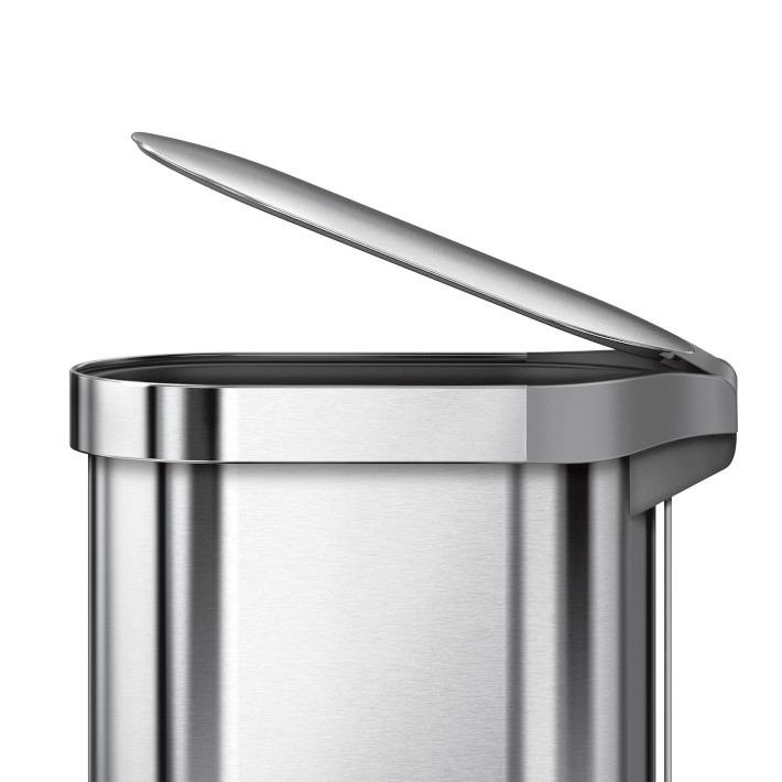 Williams-Sonoma - Holiday 2023 - Simplehuman 4-Liter Compost Caddy, Brushed  Stainless Steel