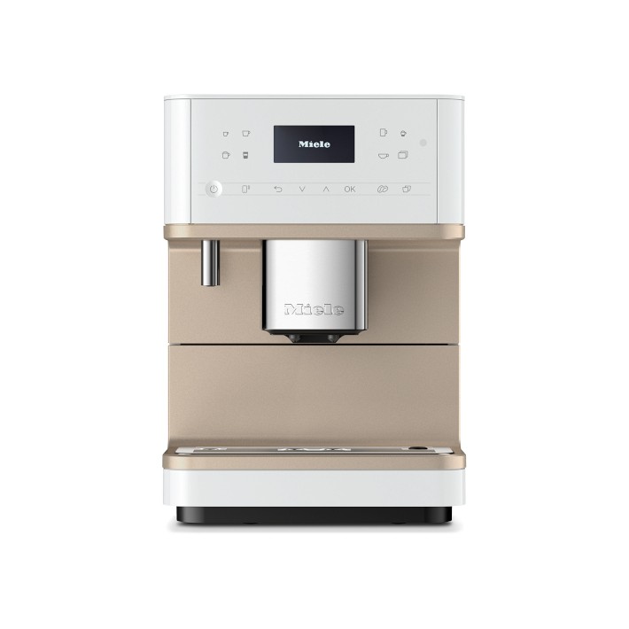Miele 11648190 MilkPerfection 10 Inch Countertop Smart Coffee Machine with  WiFi Conn@ct, Double Venturi Technology, and AromaticSystem: Lotus White  CleanSteel Metallic