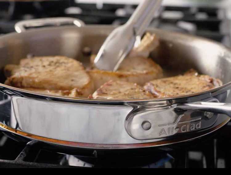 Williams Sonoma All-Clad D3 Tri-Ply Stainless-Steel Nonstick Fry Pan
