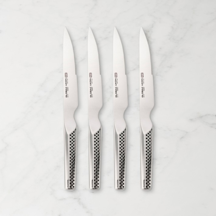 Global Ukon Steak Knife Set - 4 Piece – Cutlery and More